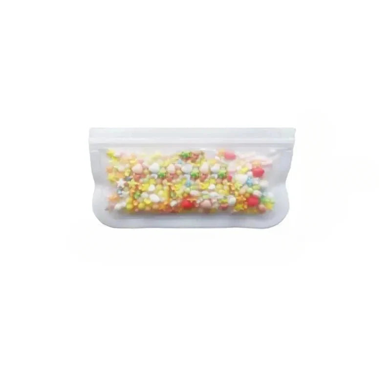 Reusable Silicone Food Storage Bags – Leakproof Zip Containers